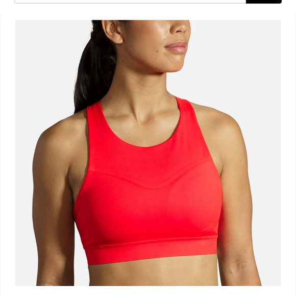 Brooks Vibrant Pink Sports Bra - Picture 4 of 8